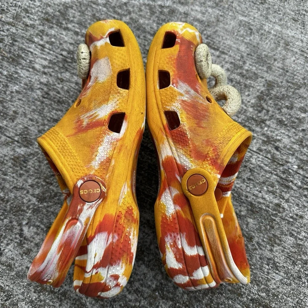 Crocs X Honey Nut Cheerios Classic Clog Kids Size 3 Limited Edition Collab